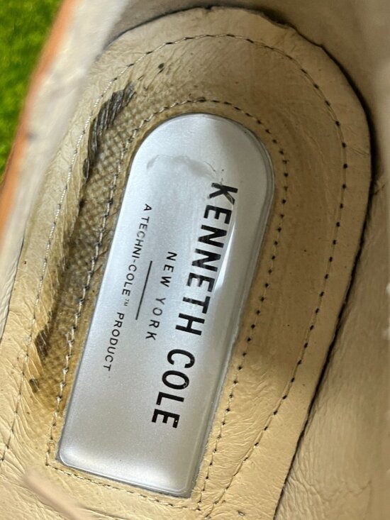 Kenneth Cole New York Vertical Mens Size 8.5 Brown Classic Oxford Cognac Shoes main image 3